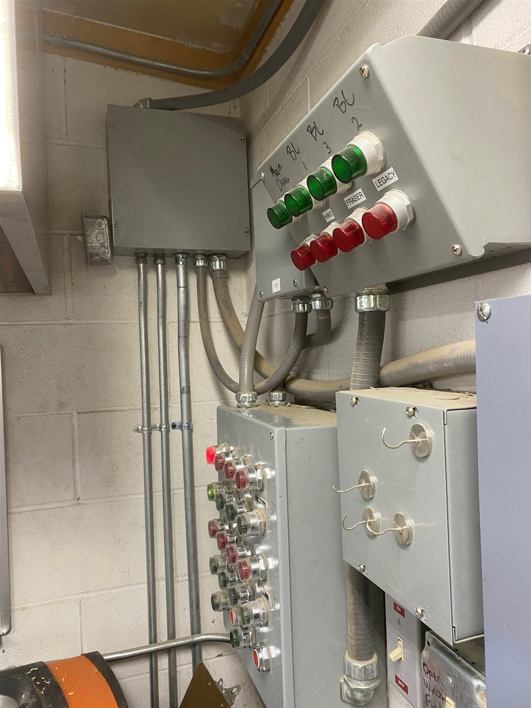 Legacy control panels